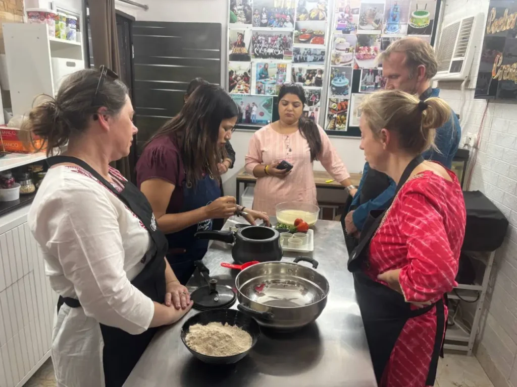 Authentic Indian Home Kitchen Experience in Agra – Travelers Learning Local Cooking 1
