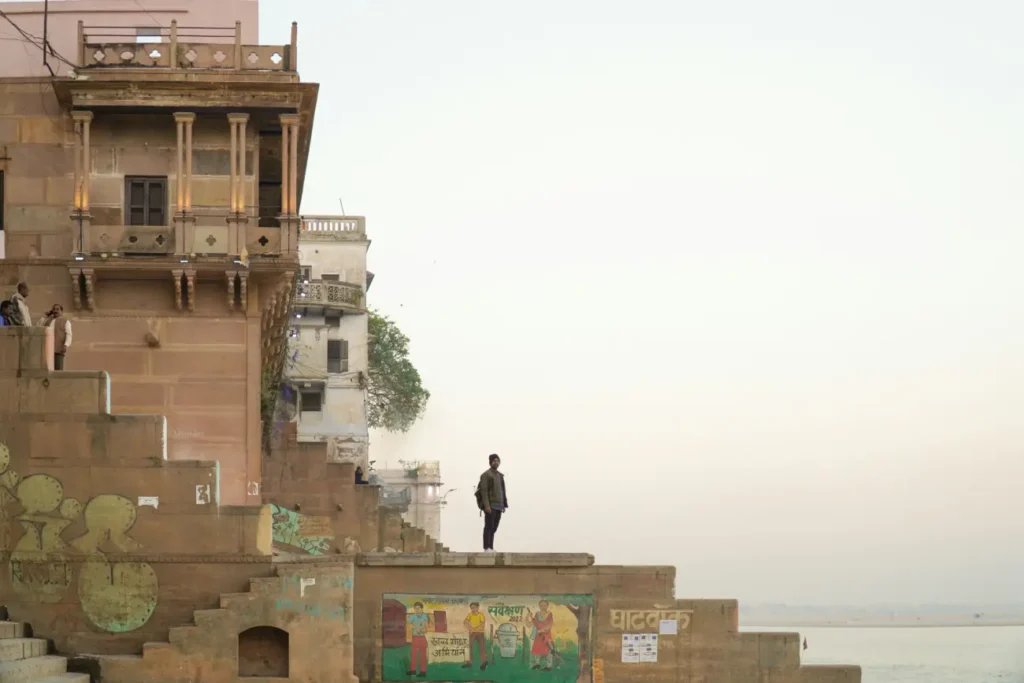 ass ghat varanasi bank of ganga river